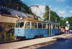 Tram '373' at Stockholm, June 2003